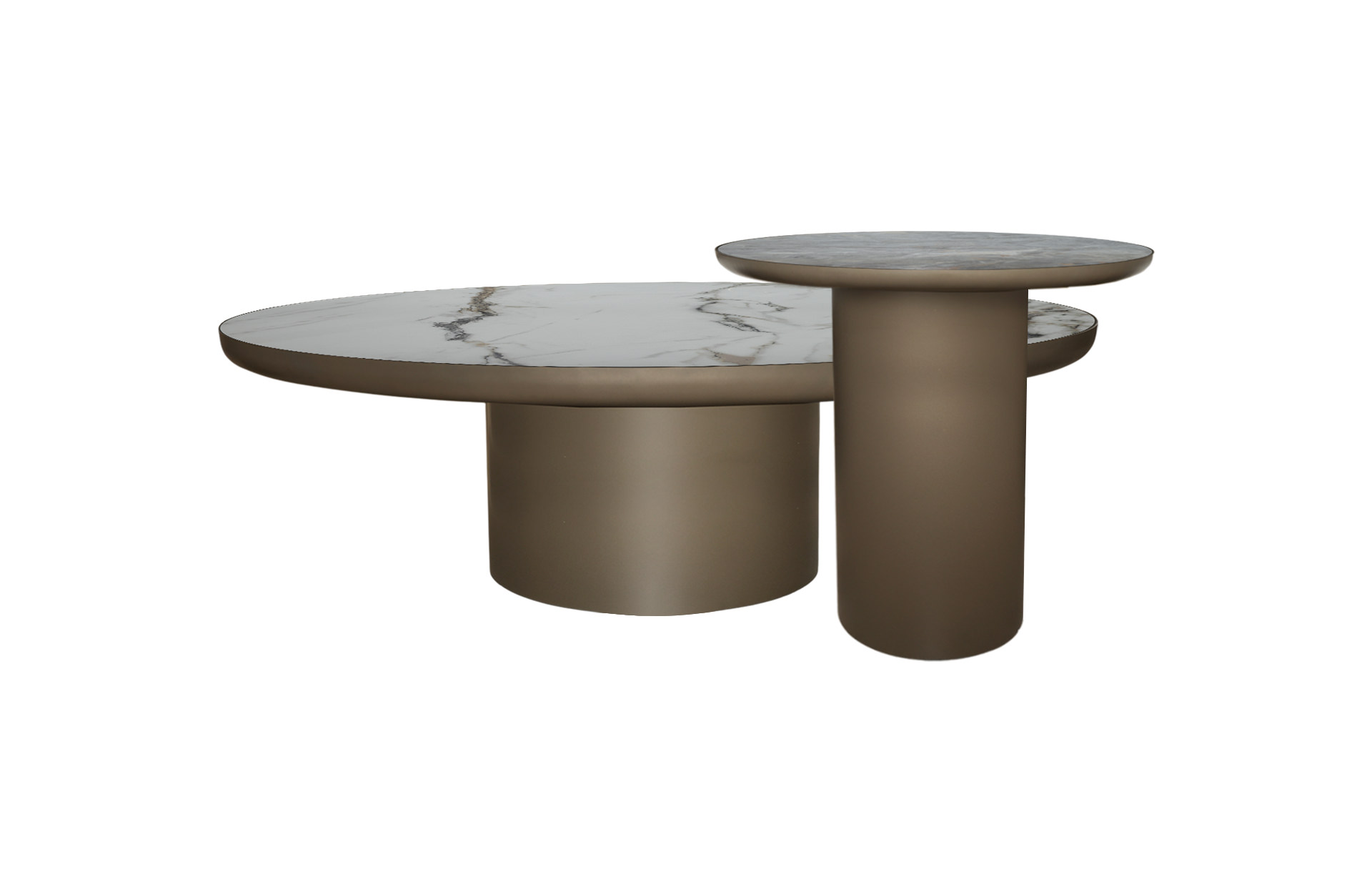 Home Decor L-FM2004 Coffee Table SET Side View