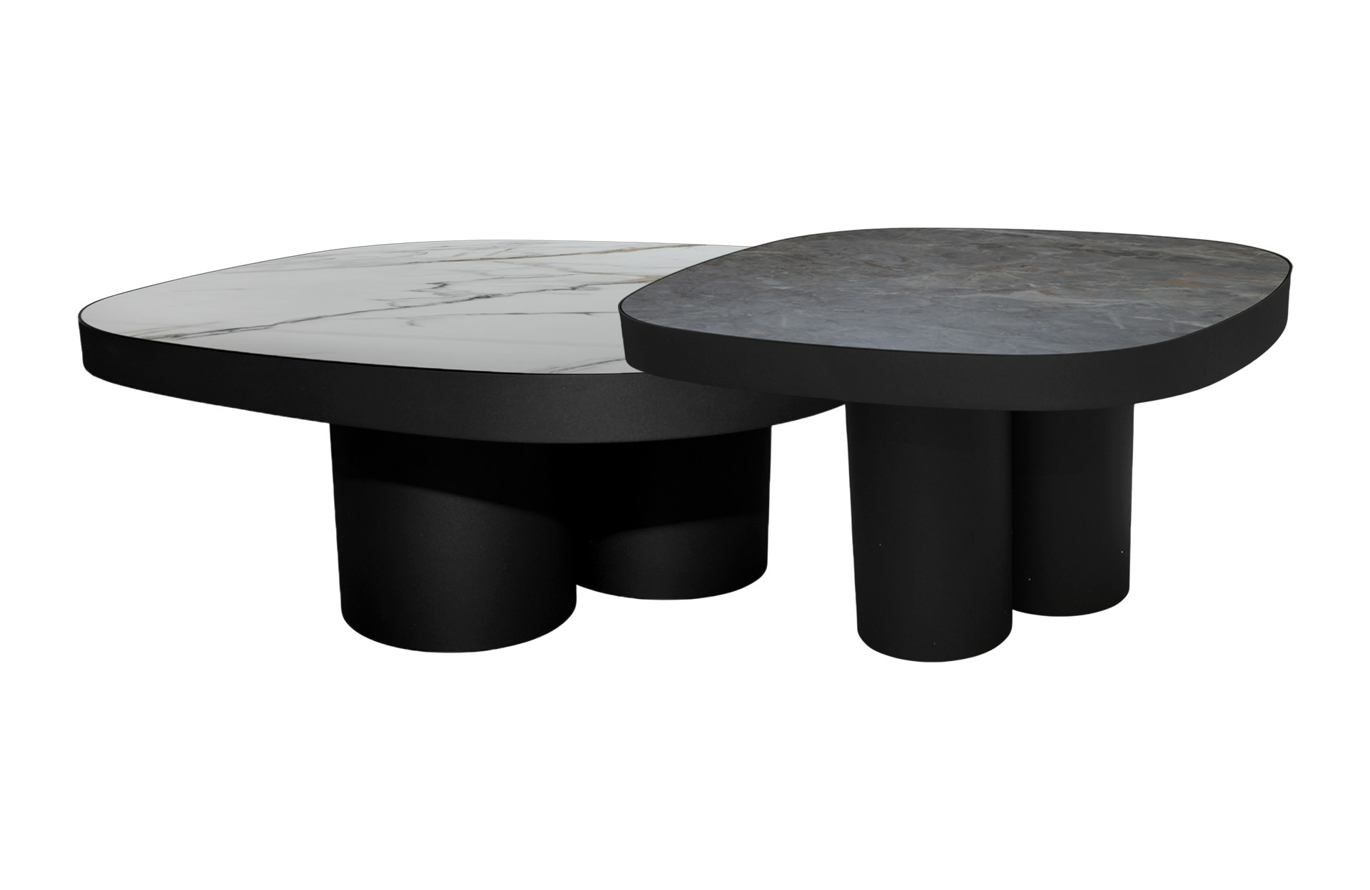 Home Decor L-FM2053 Coffee Table SET Side View
