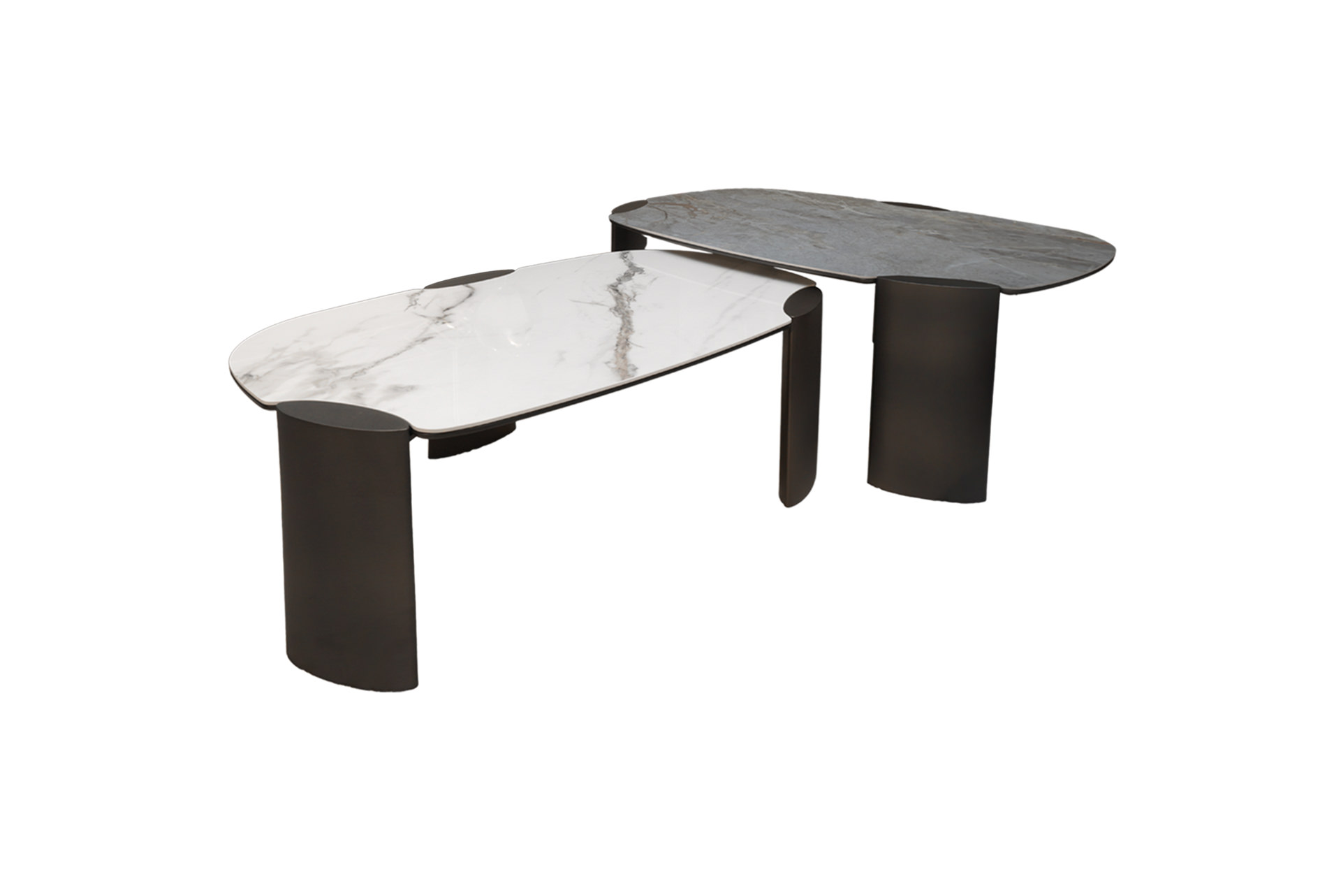 Home Decor L-FM2056 Coffee Table SET Side View