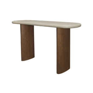 Home Decor PE130 Pebble Console Table Side View