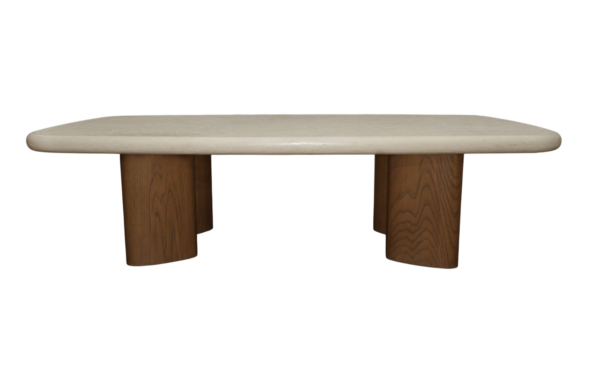 Home Decor PE212 Pebble Coffee Table Front View