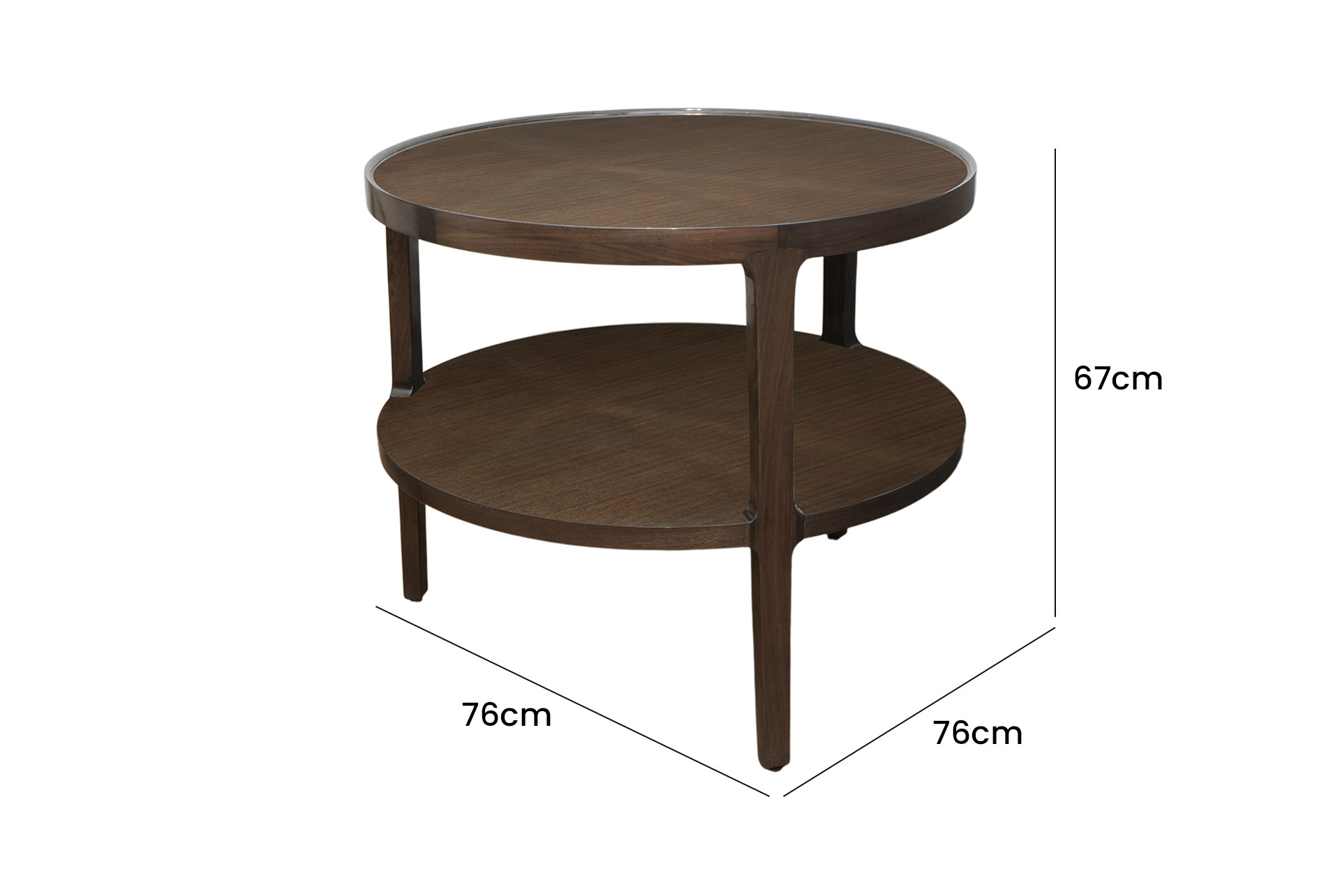 Home Decor ST-029 Round Side Table Size
